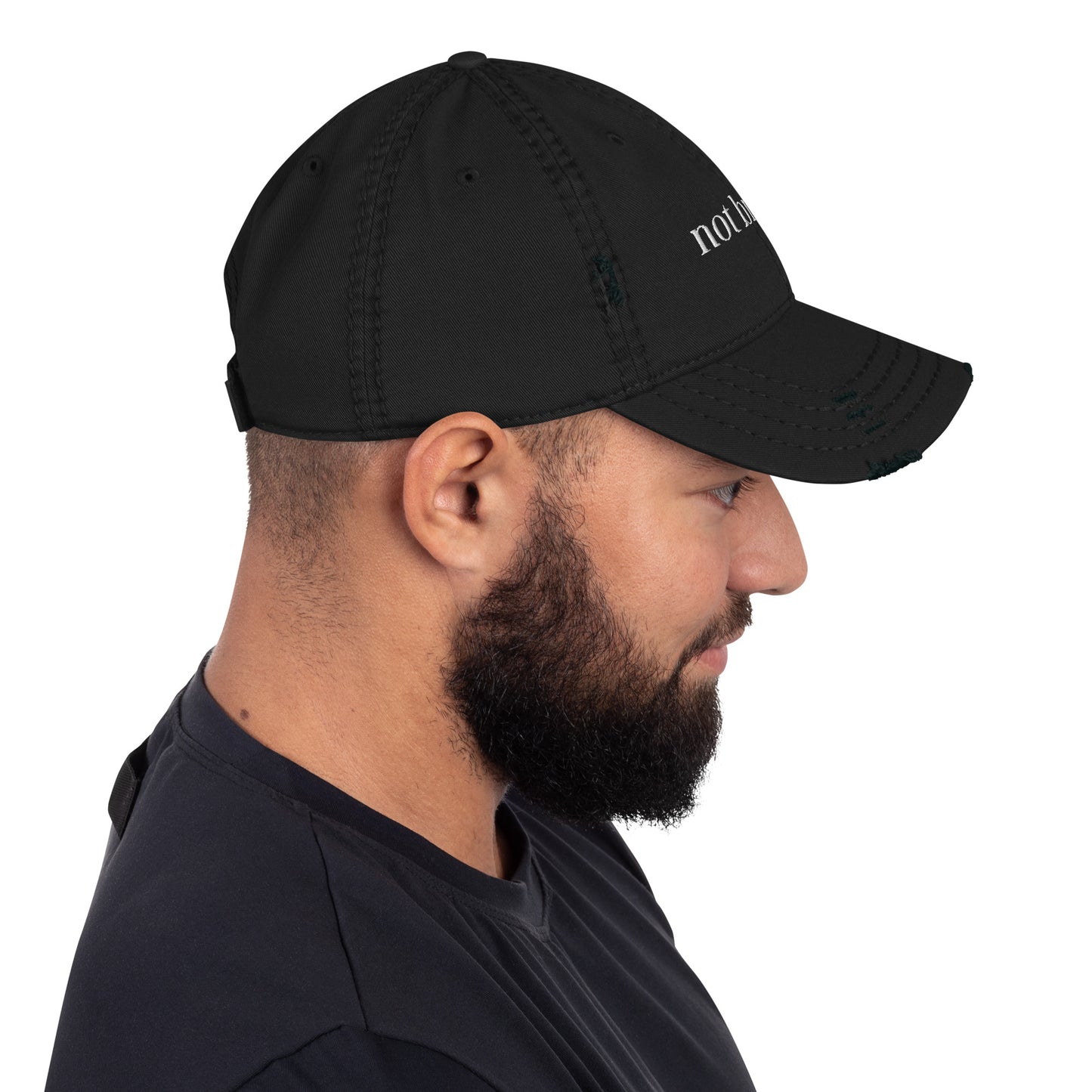 "not broken." Distressed Dad Hat