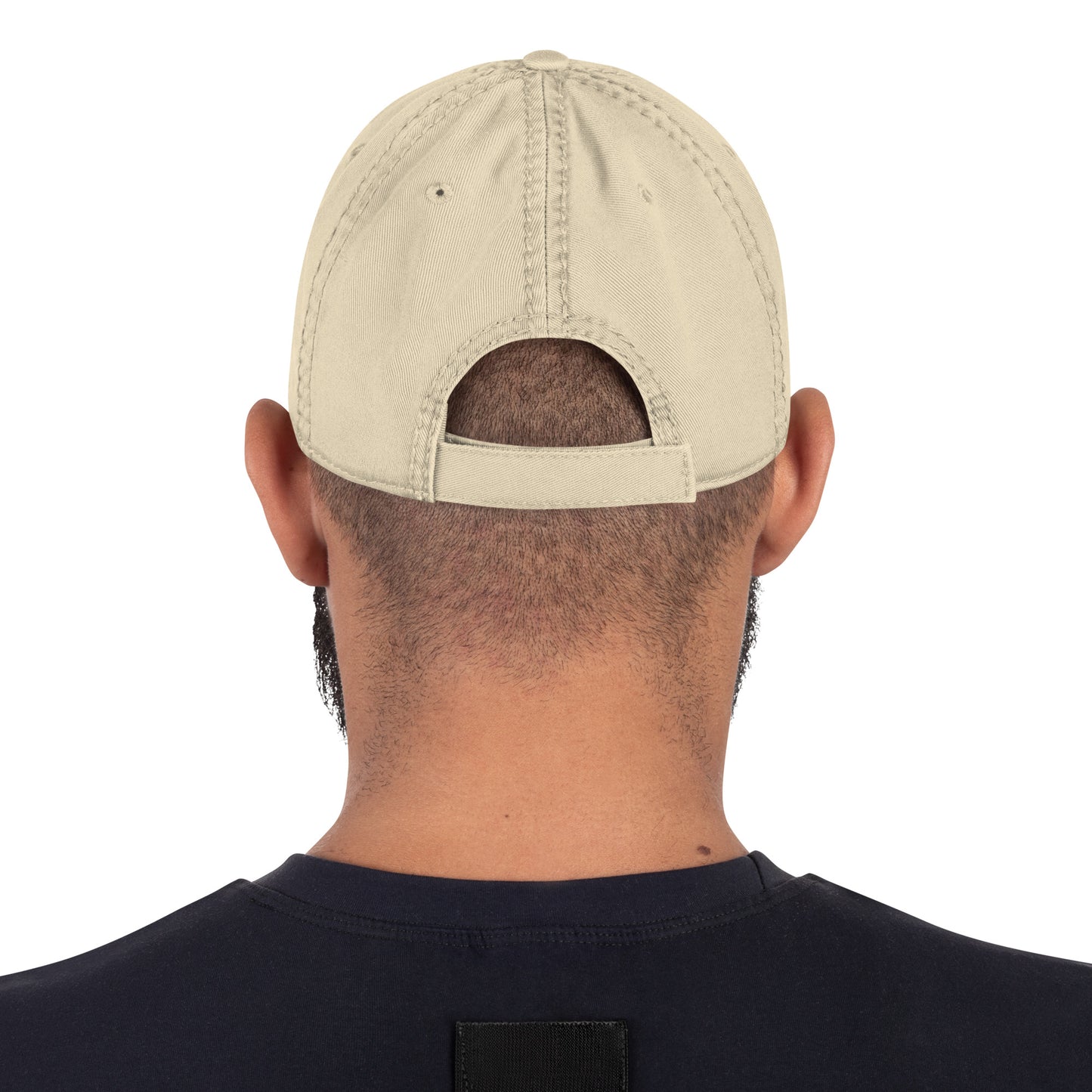 "made whole." Distressed Dad Hat