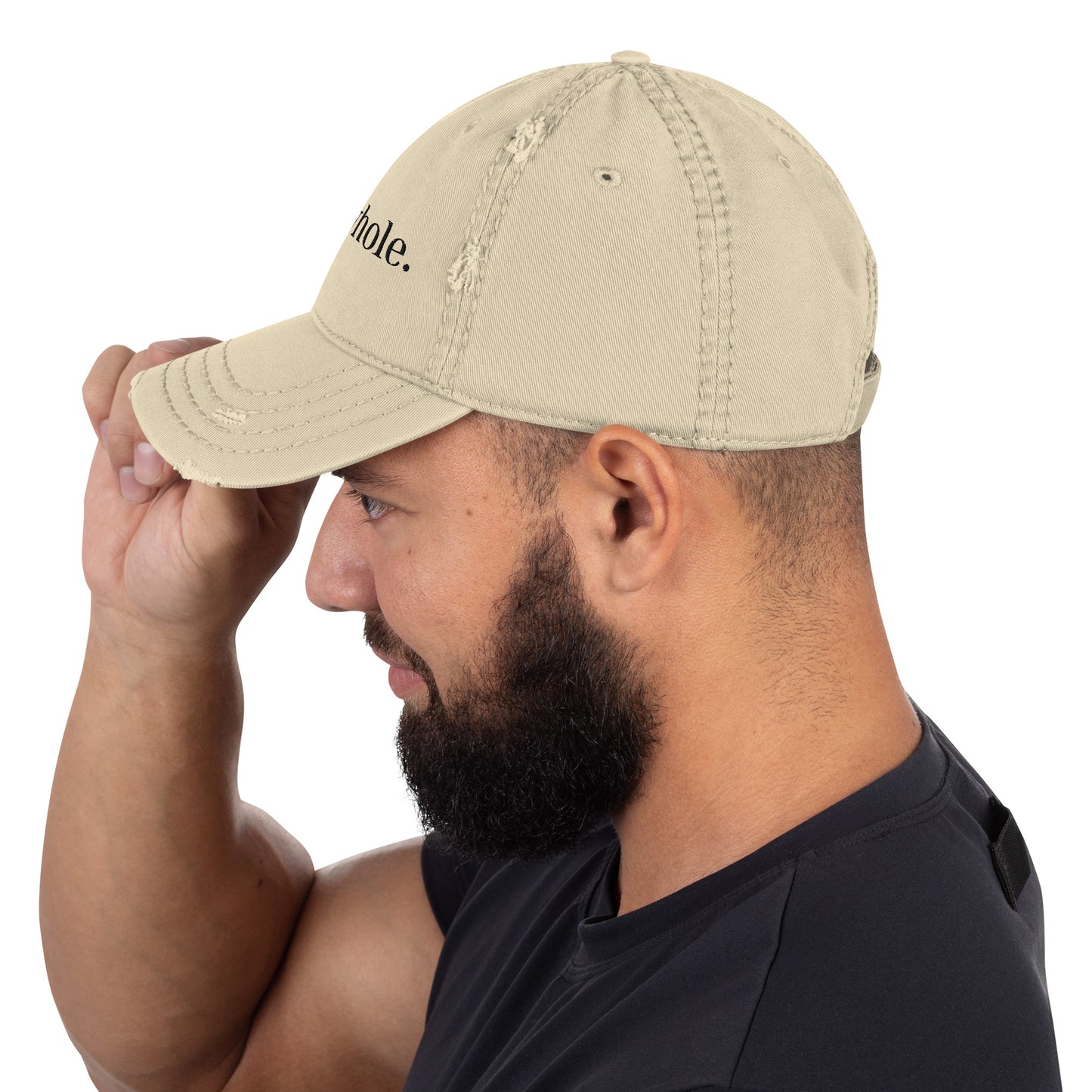 "made whole." Distressed Dad Hat